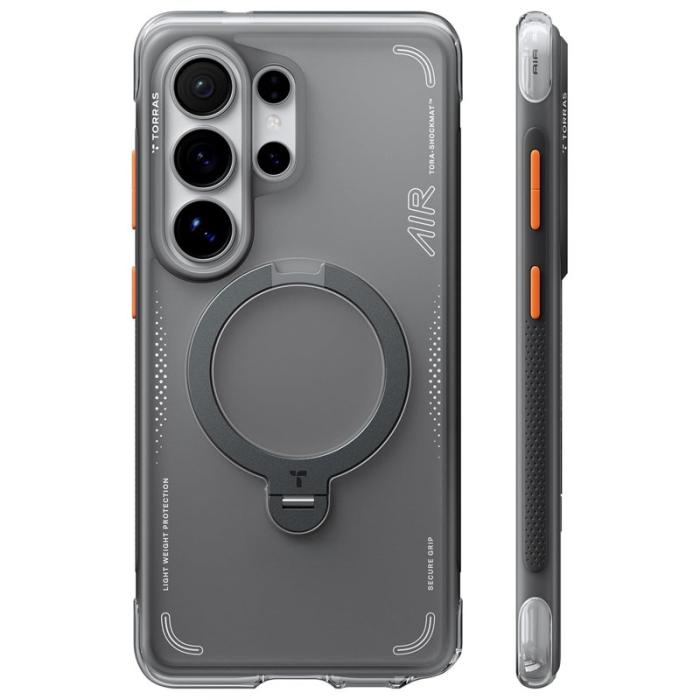 Torras - Torras Mobilskal för Samsung Galaxy S26 Ultra Magnetiskt Kickstand - Svart