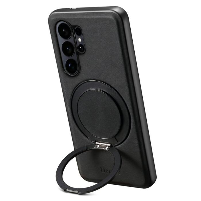 DENIOR - DENIOR Mobilskal för Samsung Galaxy S26 Ultra Magnetiskt Kickstand - Svart