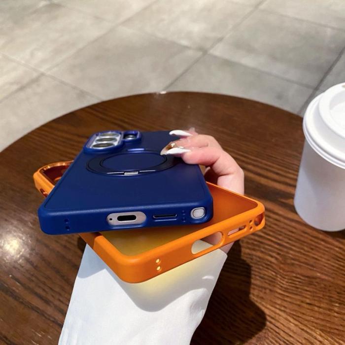 OEM - Mobilskal för Samsung Galaxy S26 Ultra Magnetiskt Kickstand PC + TPU - Svart