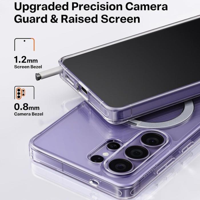 Torras - Torras Mobilskal för Samsung Galaxy S26 Ultra Magnetiskt Kickstand PC + TPU