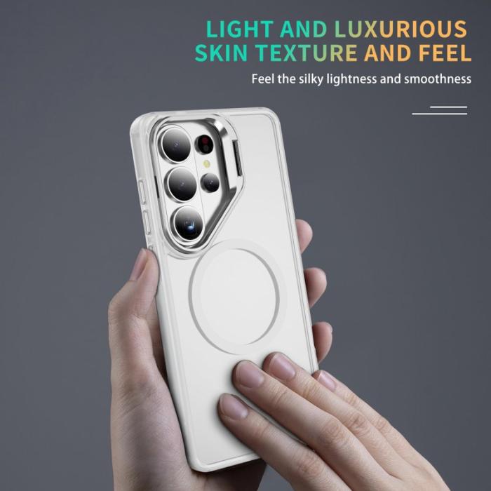 OEM - Mobilskal för Samsung Galaxy S26 Ultra Magnetiskt Kickstand - Transparent