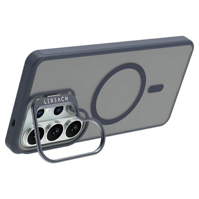 LeReach - LeReach Mobilskal för Samsung Galaxy S26 Ultra Magnetiskt Kickstand TPU - Blå