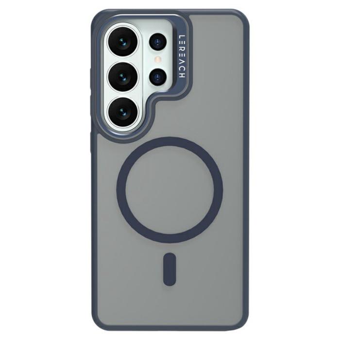 LeReach - LeReach Mobilskal för Samsung Galaxy S26 Ultra Magnetiskt Kickstand TPU - Blå