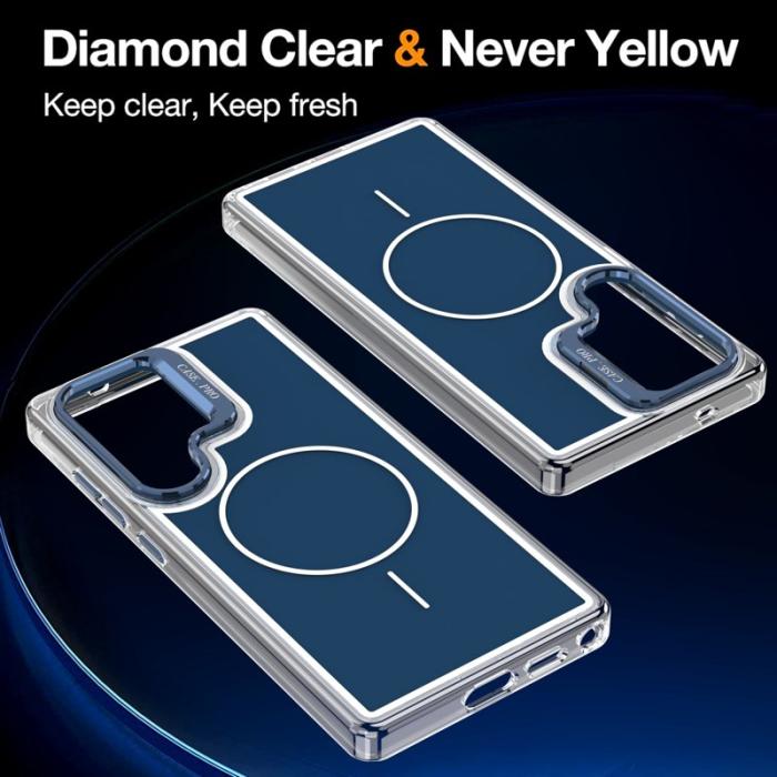 OEM - Mobilskal för Samsung Galaxy S26 Ultra Magnetiskt Kickstand TPU - Blå