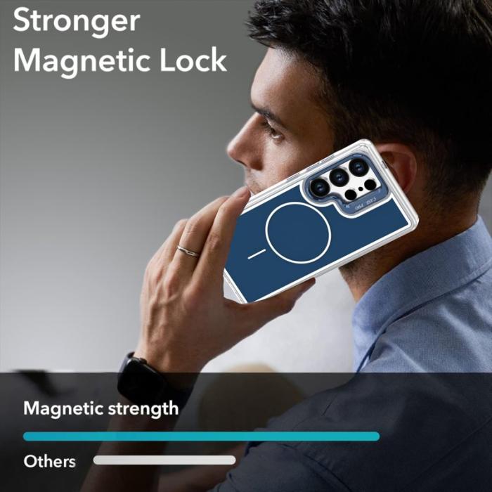 OEM - Mobilskal för Samsung Galaxy S26 Ultra Magnetiskt Kickstand TPU - Blå