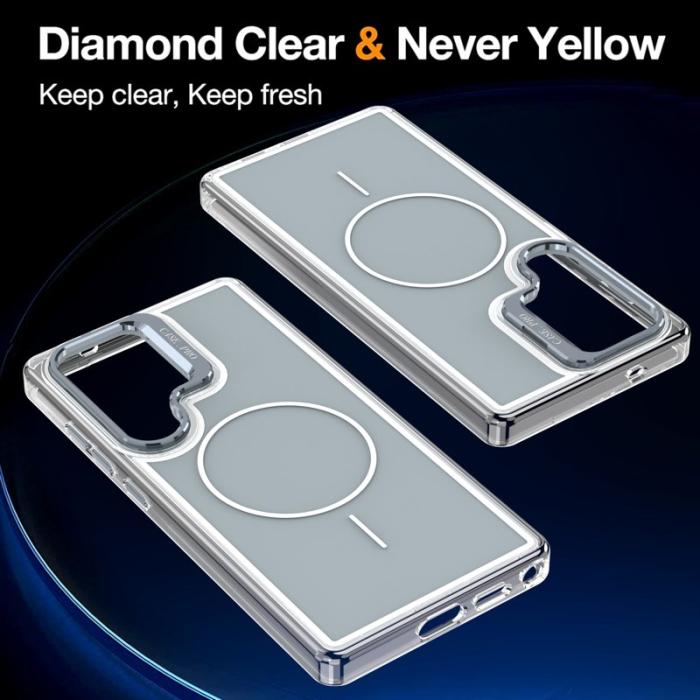 OEM - Mobilskal för Samsung Galaxy S26 Ultra Magnetiskt Kickstand TPU - Grå