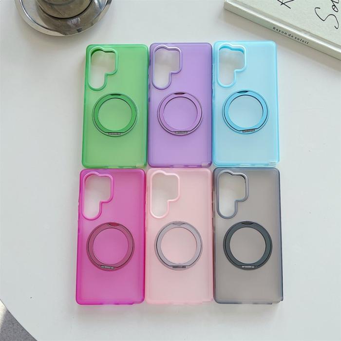 OEM - Mobilskal för Samsung Galaxy S26 Ultra Magnetiskt Kickstand TPU - Grön