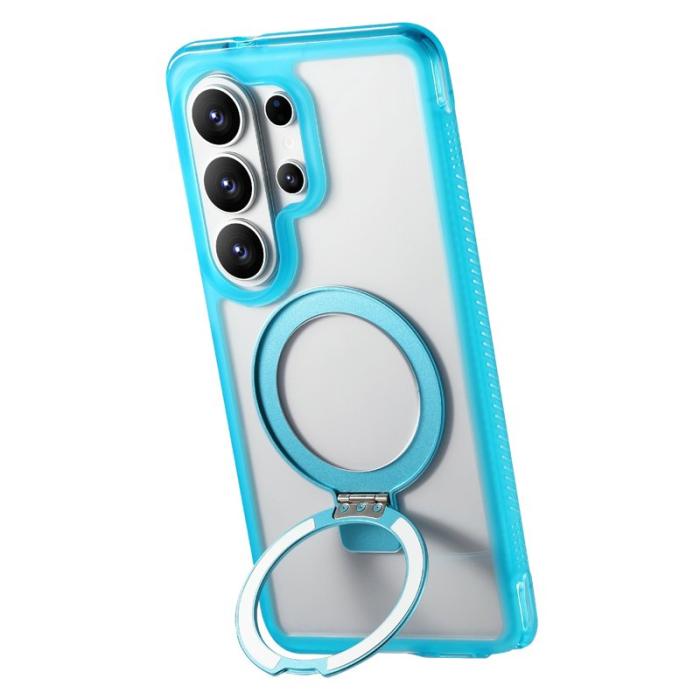 OEM - Mobilskal för Samsung Galaxy S26 Ultra Magnetiskt Kickstand TPU - Ljusblå