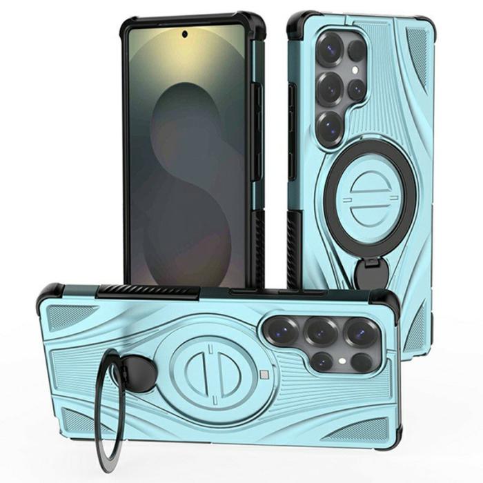 OEM - Mobilskal för Samsung Galaxy S26 Ultra Magnetiskt Kickstand TPU - Ljusblå