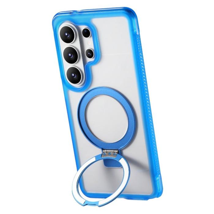 OEM - Mobilskal för Samsung Galaxy S26 Ultra Magnetiskt Kickstand TPU - Mörkblå