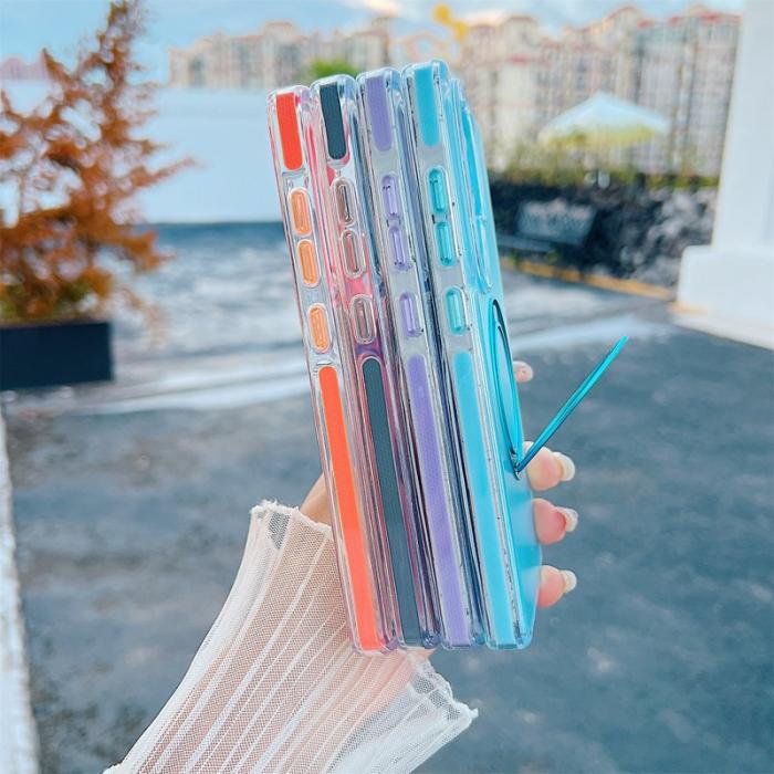 OEM - Mobilskal för Samsung Galaxy S26 Ultra Magnetiskt Kickstand TPU PC - Orange