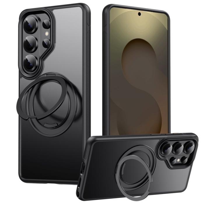 OEM - Mobilskal för Samsung Galaxy S26 Ultra Magnetiskt Kickstand TPU - Svart