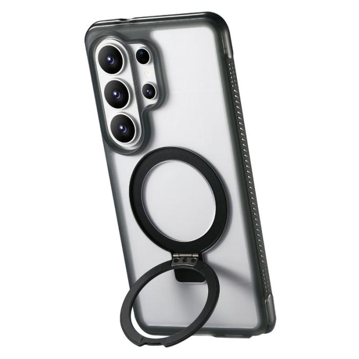 OEM - Mobilskal för Samsung Galaxy S26 Ultra Magnetiskt Kickstand TPU - Svart