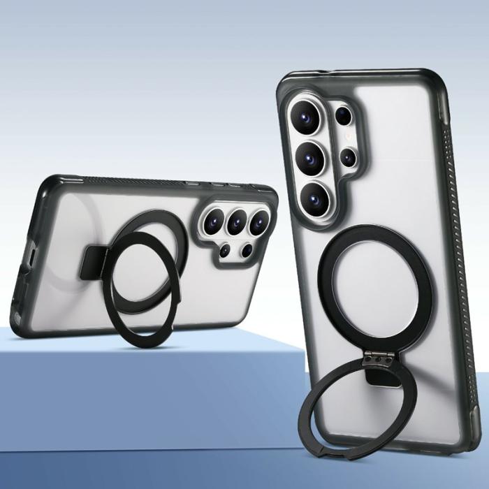 OEM - Mobilskal för Samsung Galaxy S26 Ultra Magnetiskt Kickstand TPU - Svart