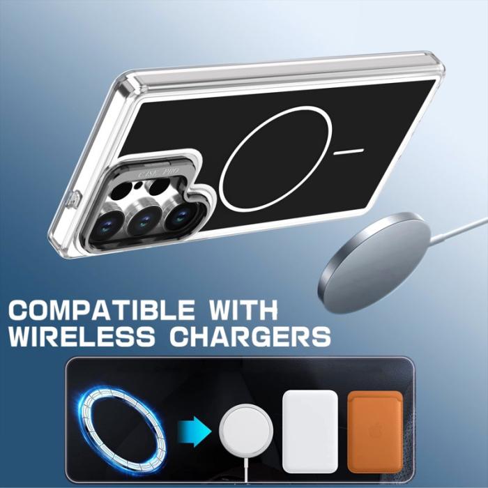 OEM - Mobilskal för Samsung Galaxy S26 Ultra Magnetiskt Kickstand TPU - Svart