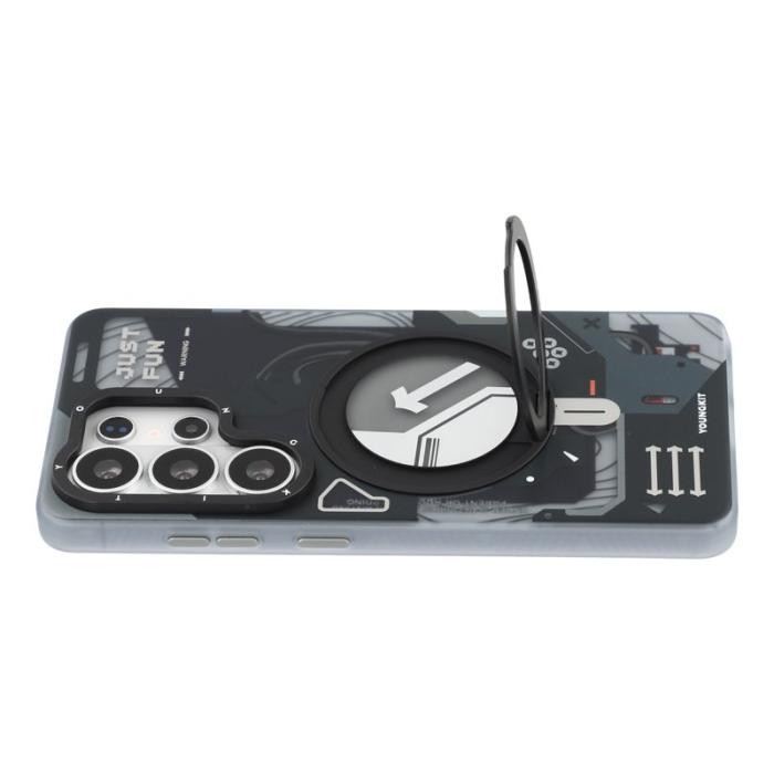 YOUNGKIT - YOUNGKIT Mobilskal för Samsung Galaxy S26 Ultra Magnetiskt Kickstand TPU - Svart