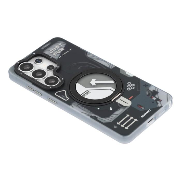 YOUNGKIT - YOUNGKIT Mobilskal för Samsung Galaxy S26 Ultra Magnetiskt Kickstand TPU - Svart