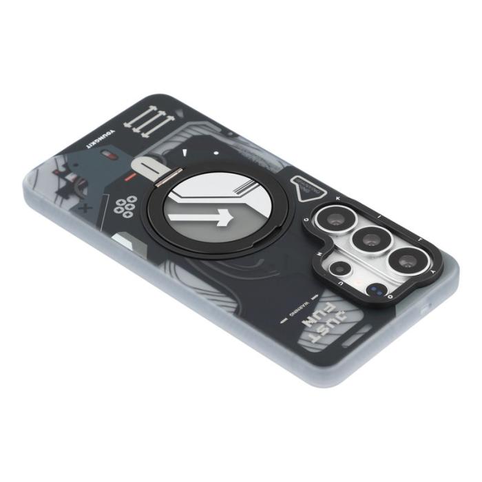 YOUNGKIT - YOUNGKIT Mobilskal för Samsung Galaxy S26 Ultra Magnetiskt Kickstand TPU - Svart