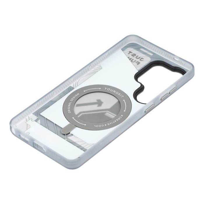 YOUNGKIT - YOUNGKIT Mobilskal för Samsung Galaxy S26 Ultra Magnetiskt Kickstand TPU - Svart