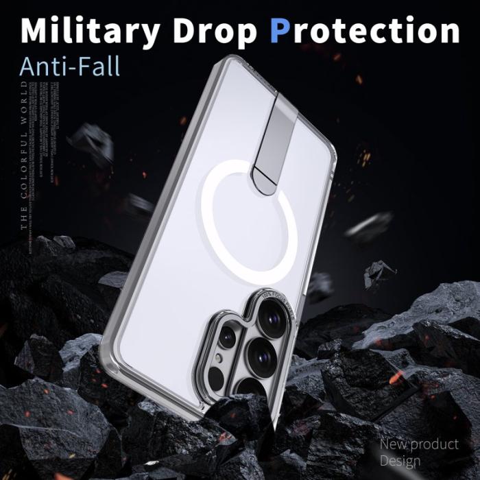 OEM - Mobilskal för Samsung Galaxy S26 Ultra Magnetiskt Kickstand TPU - Transparent