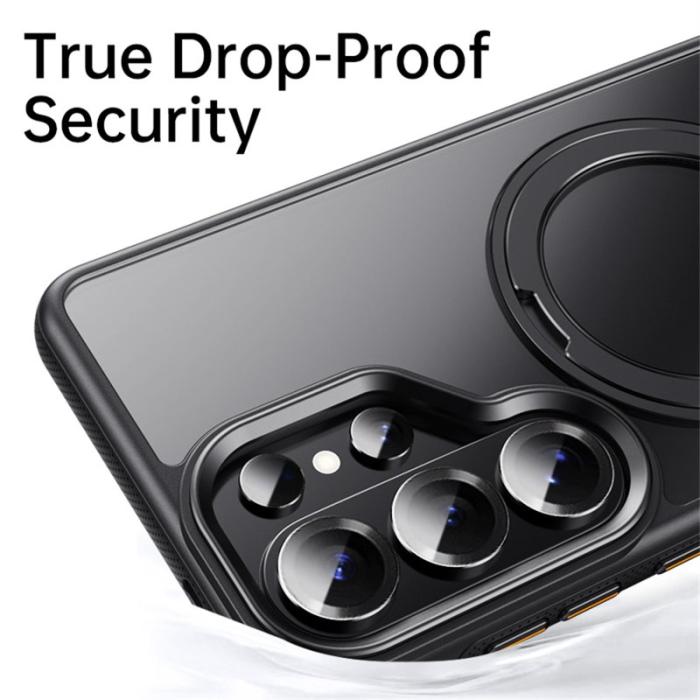 OEM - Mobilskal för Samsung Galaxy S26 Ultra Magnetiskt Kickstand TPU - Vit