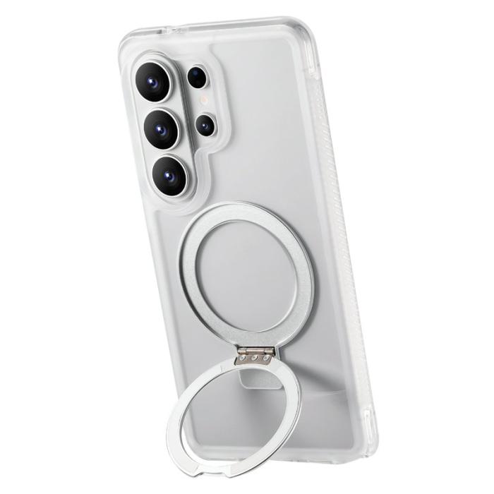 OEM - Mobilskal för Samsung Galaxy S26 Ultra Magnetiskt Kickstand TPU - Vit