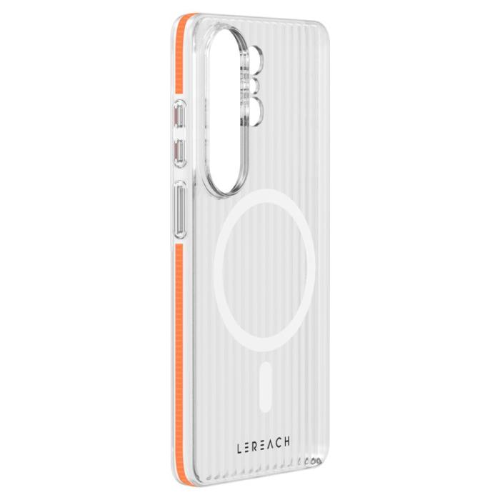 LeReach - LeReach Mobilskal för Samsung Galaxy S26 Ultra Magnetiskt PC - Orange