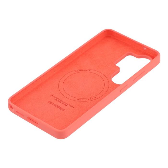 YOUNGKIT - YOUNGKIT Mobilskal för Samsung Galaxy S26 Ultra Magnetiskt PC - Orange