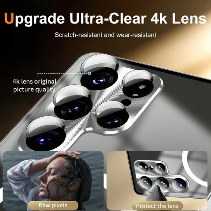 OEM - Mobilskal för Samsung Galaxy S26 Ultra Magnetiskt PC - Silver