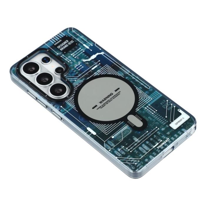 YOUNGKIT - YOUNGKIT Mobilskal för Samsung Galaxy S26 Ultra Magnetiskt PC - Svart