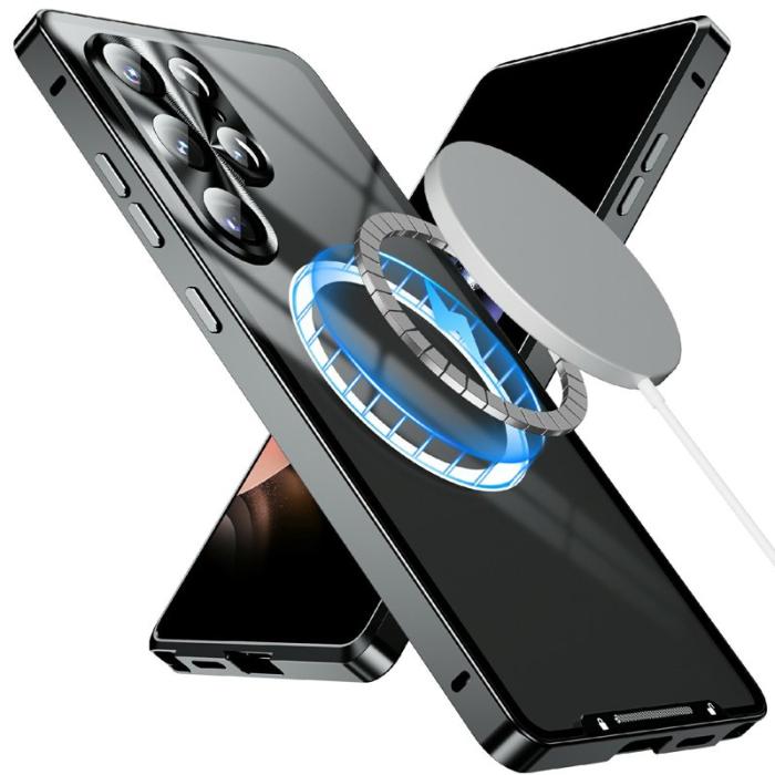 OEM - Mobilskal för Samsung Galaxy S26 Ultra Magnetiskt PC - Svart