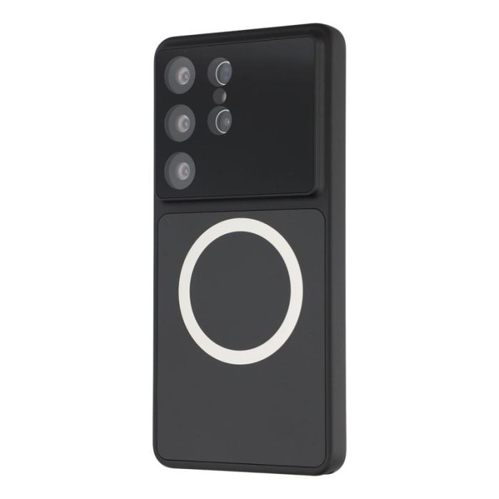 OEM - Mobilskal för Samsung Galaxy S26 Ultra Magnetiskt PC - Titan Svart