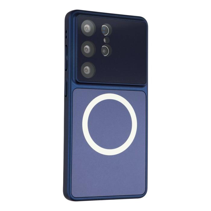 OEM - Mobilskal för Samsung Galaxy S26 Ultra Magnetiskt PC - Titanblå