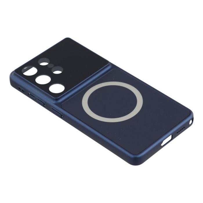 OEM - Mobilskal för Samsung Galaxy S26 Ultra Magnetiskt PC - Titanblå