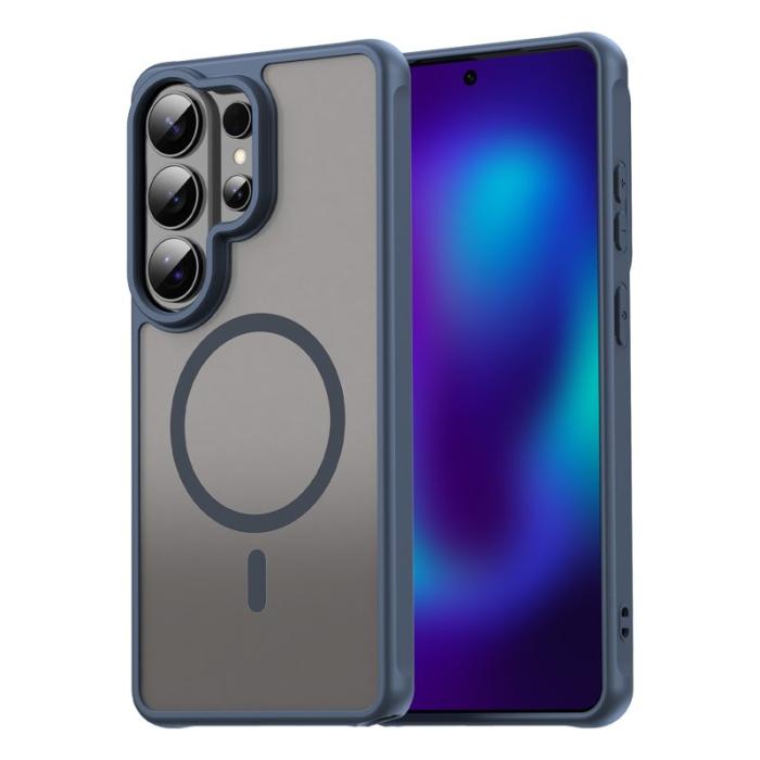 OEM - Mobilskal för Samsung Galaxy S26 Ultra Magnetiskt PC + TPU - Blå