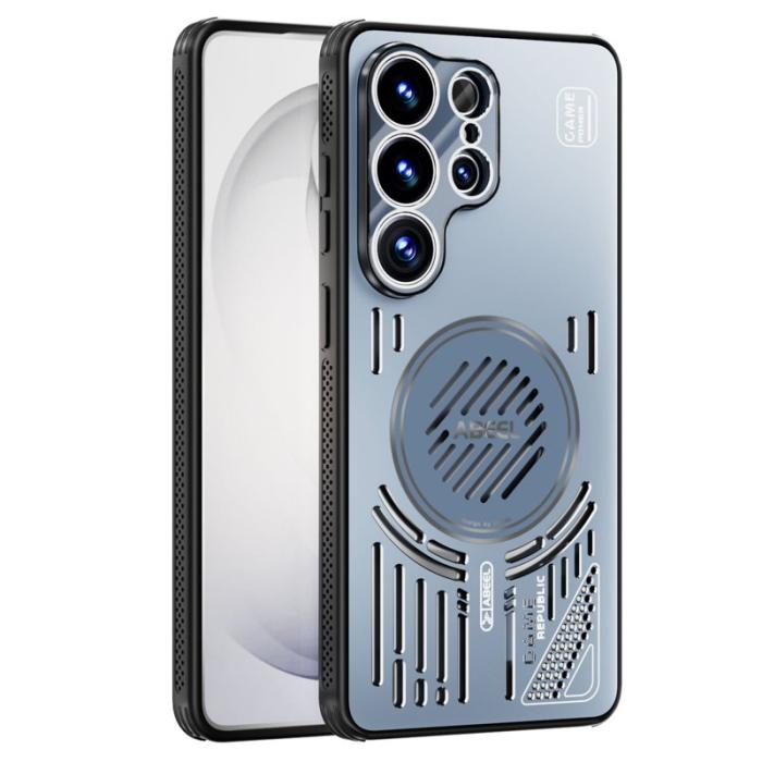 ABEEL - ABEEL Mobilskal för Samsung Galaxy S26 Ultra Magnetiskt PC + TPU - Blå