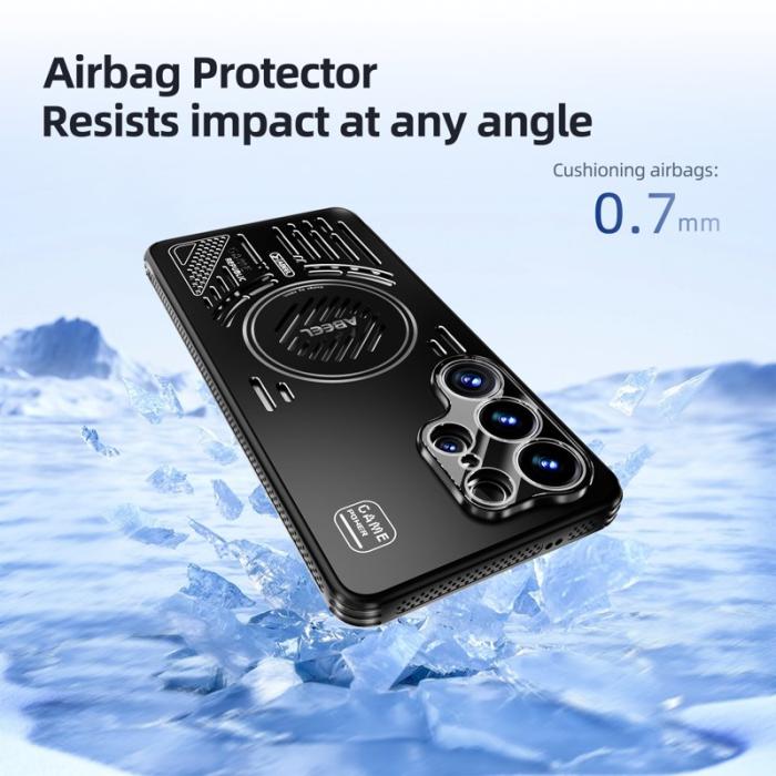 ABEEL - ABEEL Mobilskal för Samsung Galaxy S26 Ultra Magnetiskt PC + TPU - Blå