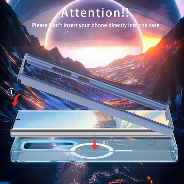 OEM - Mobilskal för Samsung Galaxy S26 Ultra Magnetiskt PC + TPU - Blå