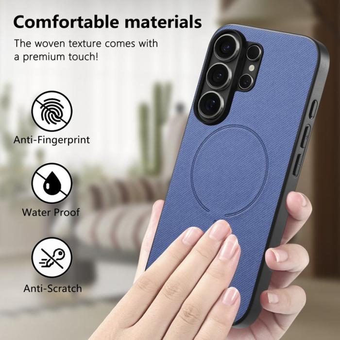 OEM - Mobilskal för Samsung Galaxy S26 Ultra Magnetiskt PC + TPU - Blå