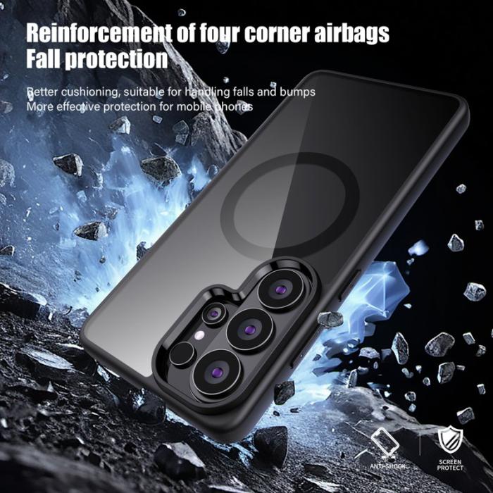 OEM - Mobilskal för Samsung Galaxy S26 Ultra Magnetiskt PC + TPU - Blå