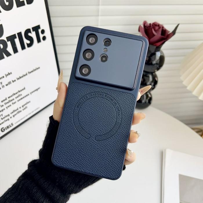 OEM - Mobilskal för Samsung Galaxy S26 Ultra Magnetiskt PC + TPU - Blå