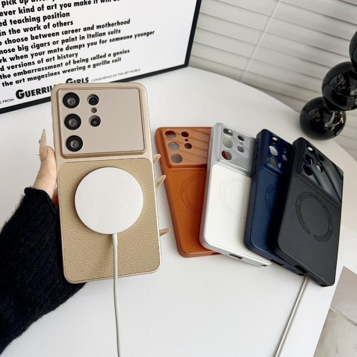 OEM - Mobilskal för Samsung Galaxy S26 Ultra Magnetiskt PC + TPU - Blå