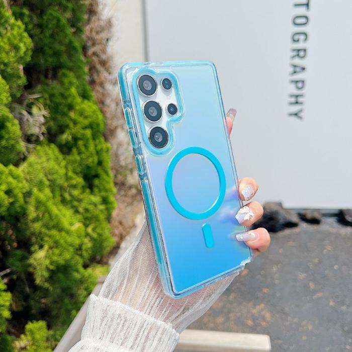 OEM - Mobilskal för Samsung Galaxy S26 Ultra Magnetiskt PC + TPU - Blå