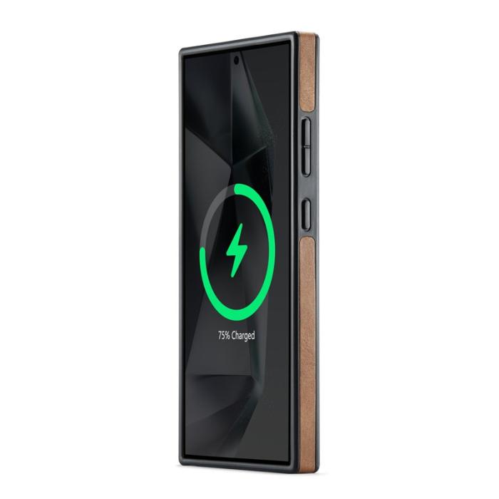 MAGKING - MAGKING Mobilskal för Samsung Galaxy S26 Ultra Magnetiskt PC + TPU - Brun