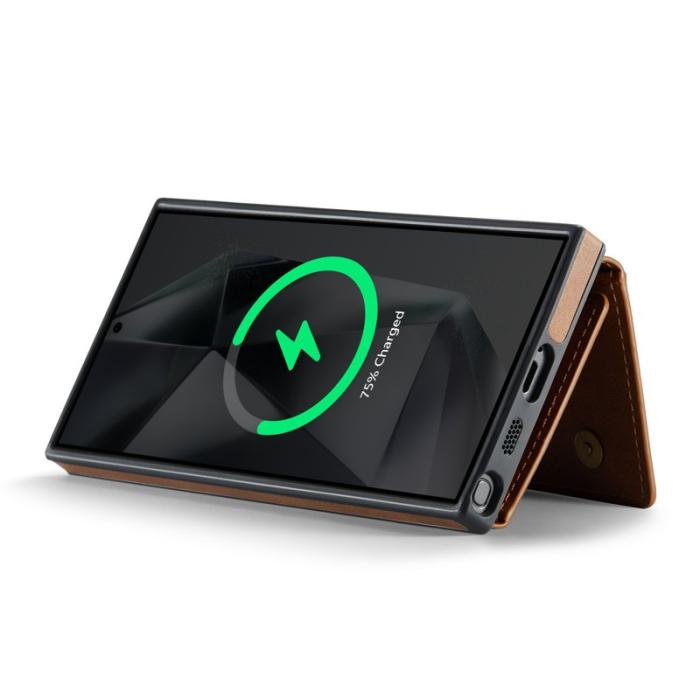 MAGKING - MAGKING Mobilskal för Samsung Galaxy S26 Ultra Magnetiskt PC + TPU - Brun