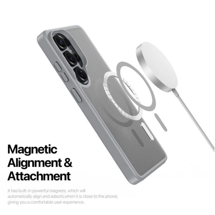Dux Ducis - Dux Ducis Mobilskal för Samsung Galaxy S26 Ultra Magnetiskt PC + TPU - Grå