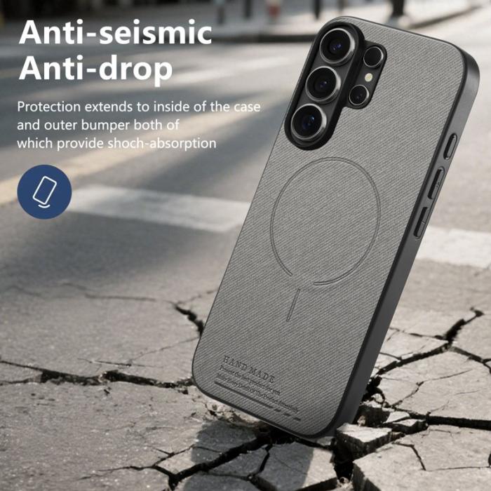 OEM - Mobilskal för Samsung Galaxy S26 Ultra Magnetiskt PC + TPU - Grå