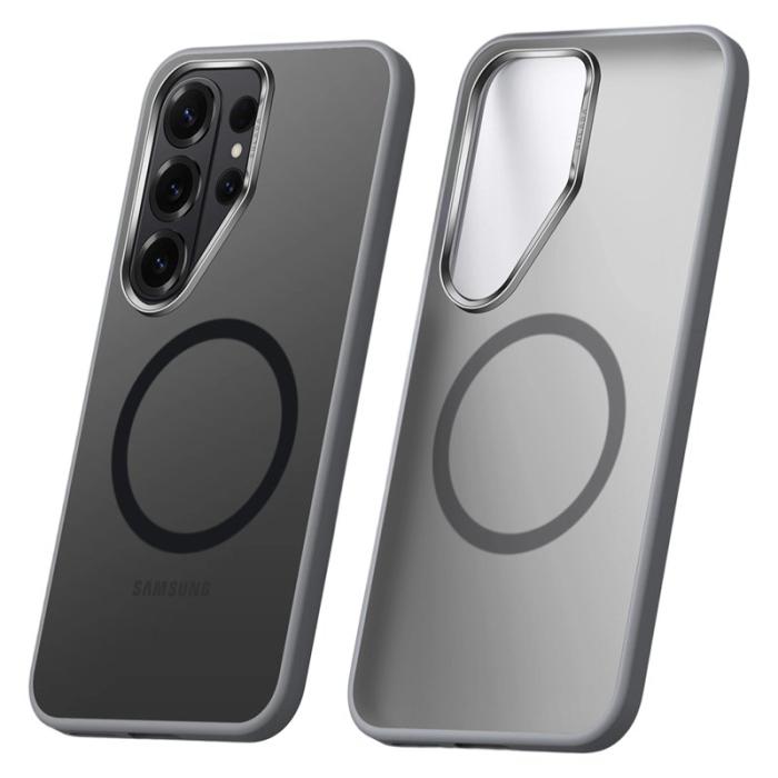 SULADA - Sulada Mobilskal för Samsung Galaxy S26 Ultra Magnetiskt PC + TPU - Grå