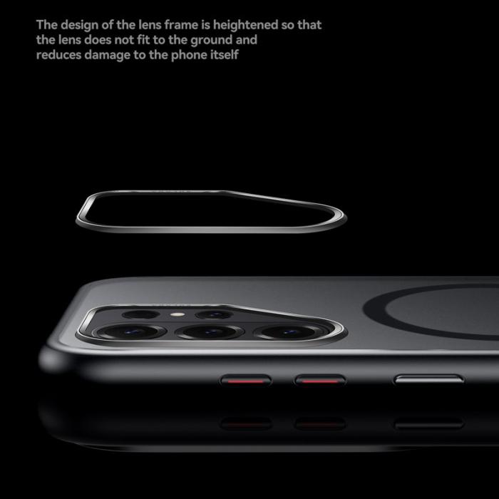 SULADA - Sulada Mobilskal för Samsung Galaxy S26 Ultra Magnetiskt PC + TPU - Grå