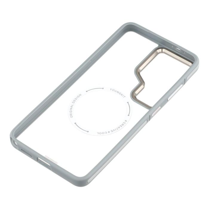 YOUNGKIT - YOUNGKIT Mobilskal för Samsung Galaxy S26 Ultra Magnetiskt PC + TPU - Grå
